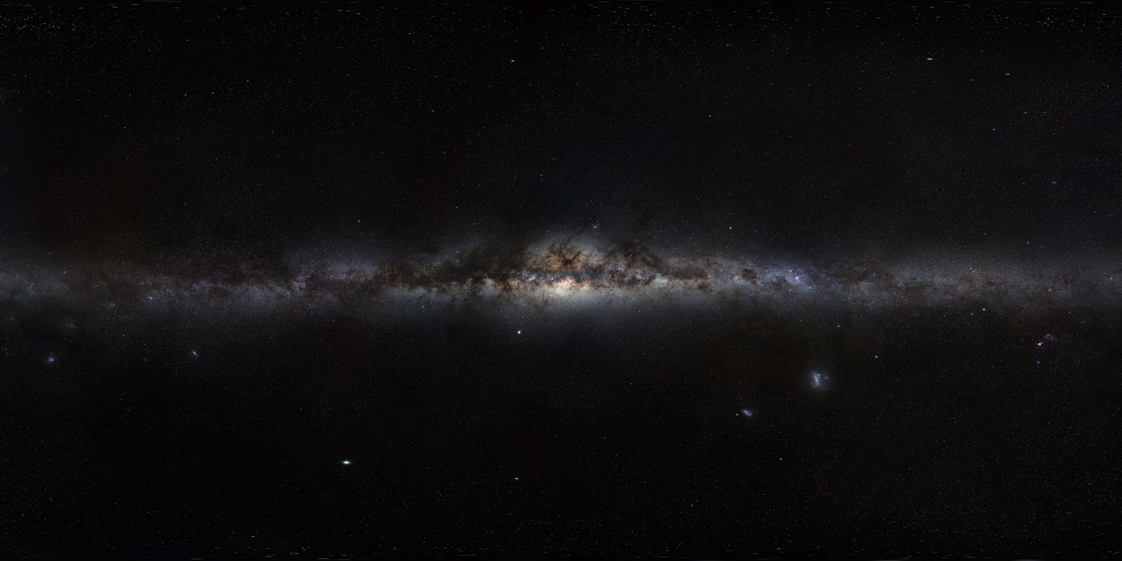 Milky Way as seen from Earth
